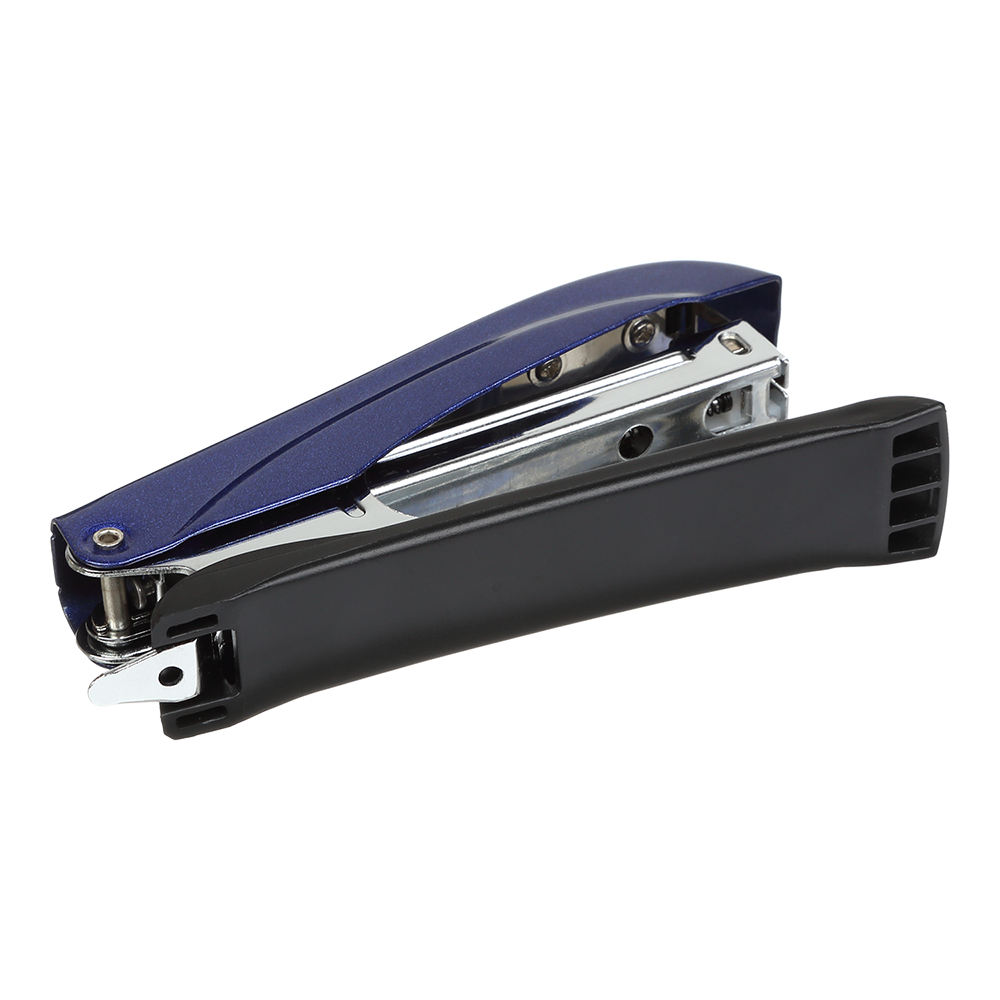 Степлер Buromax BM.4150-02 металевий Металік 12 аркушів синій  . Фото 4