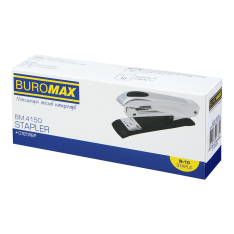 Степлер Buromax BM.4150-02 металевий Металік 12 аркушів синій . Фото 5