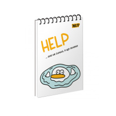 Зошит для записів Yes Help А6 80 аркушів 152476