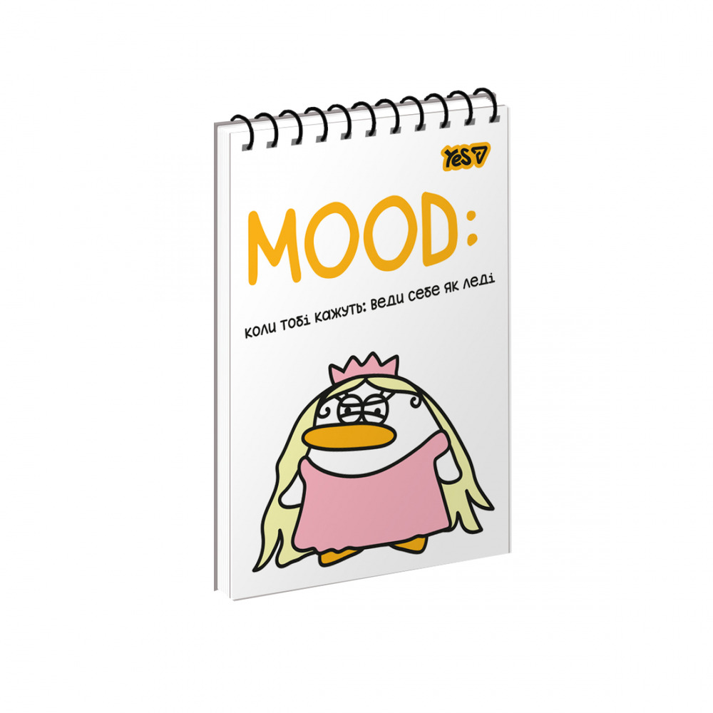 Зошит для записів Yes Mood А6 80 аркушів 152477
