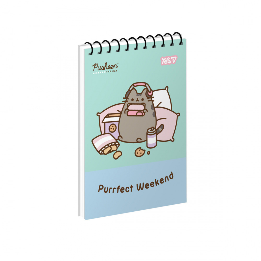 Зошит для записів Yes Pusheen Sweet Day А6 80 аркушів 152462