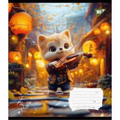 Зошит для нот Yes Furry musicians А5 12 аркушів 767436. Фото 6