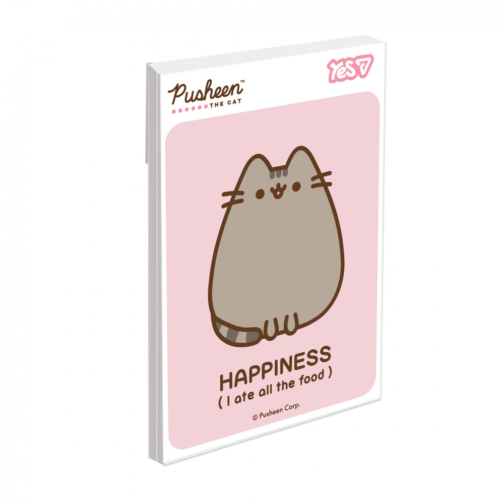 Блокнот Yes Pusheen А7 48 аркушів клітинка 152570. Фото 2