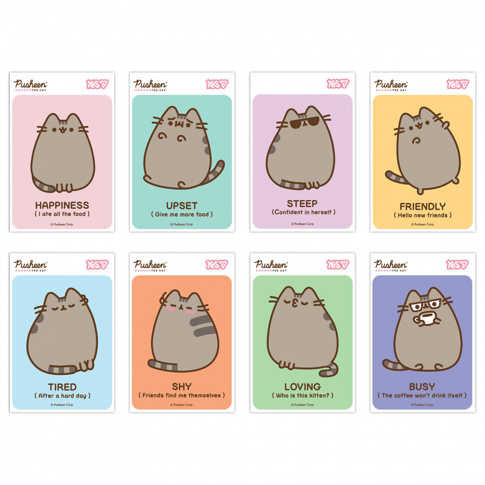 Блокнот Yes Pusheen А7 48 аркушів клітинка 152570