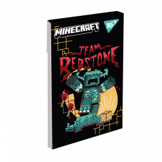 Блокнот Yes Minecraft Black А7 48 аркушів клітинка 152109. Фото 9
