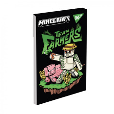Блокнот Yes Minecraft Black А7 48 аркушів клітинка 152109. Фото 7