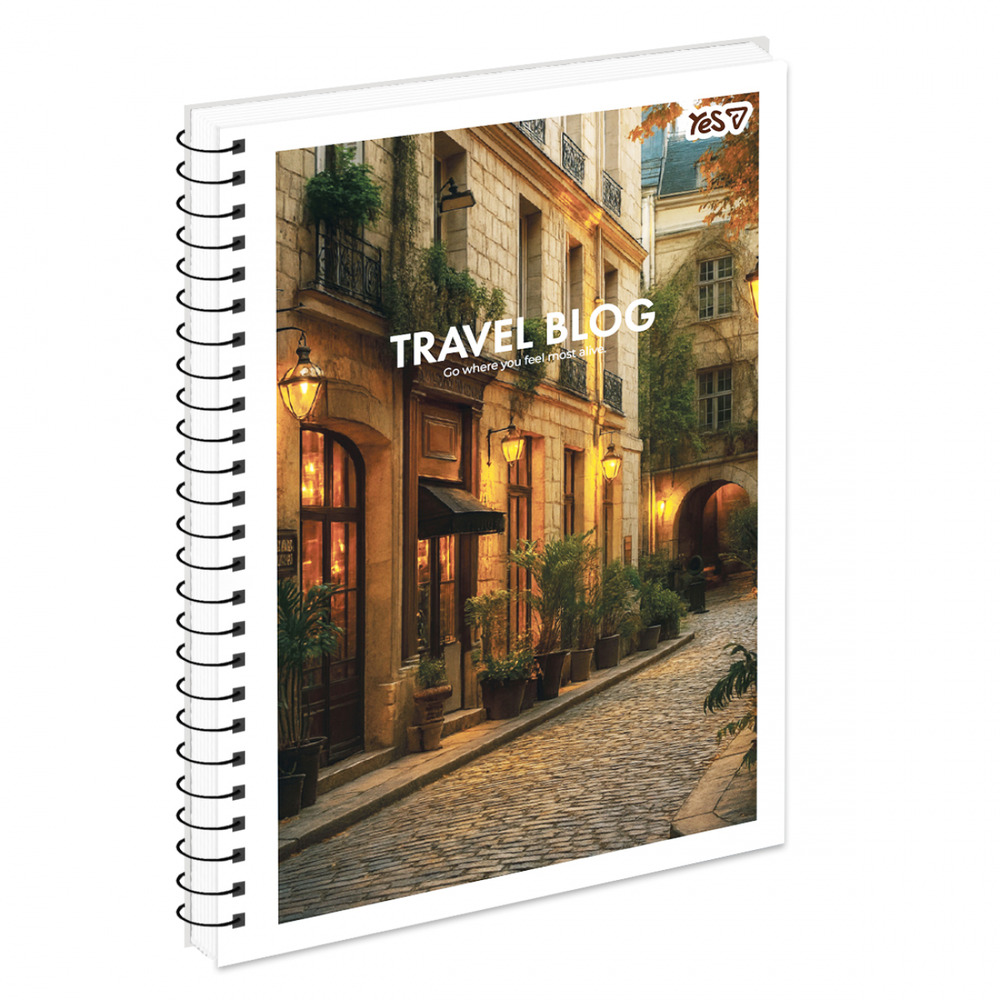 Зошит для записів Yes City Strolls А4 80 аркушів 152451