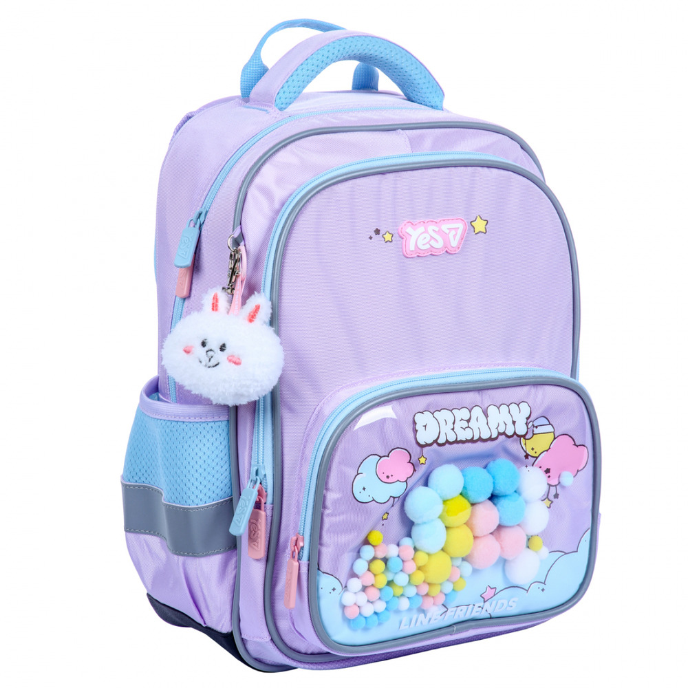 Рюкзак шкільний напівкаркасний Yes S-72M Line Friends Dreamy 550278