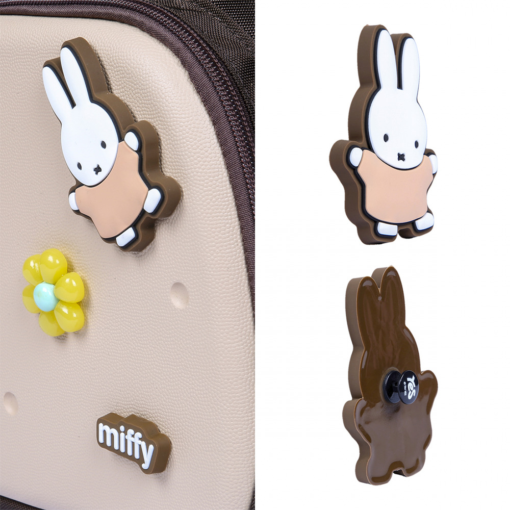 Рюкзак шкільний напівкаркасний Yes S-72M Miffy Bunny 550280. Фото 9