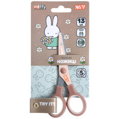 Ножиці Yes Miffy 13 см з принтом на лезі 480492
