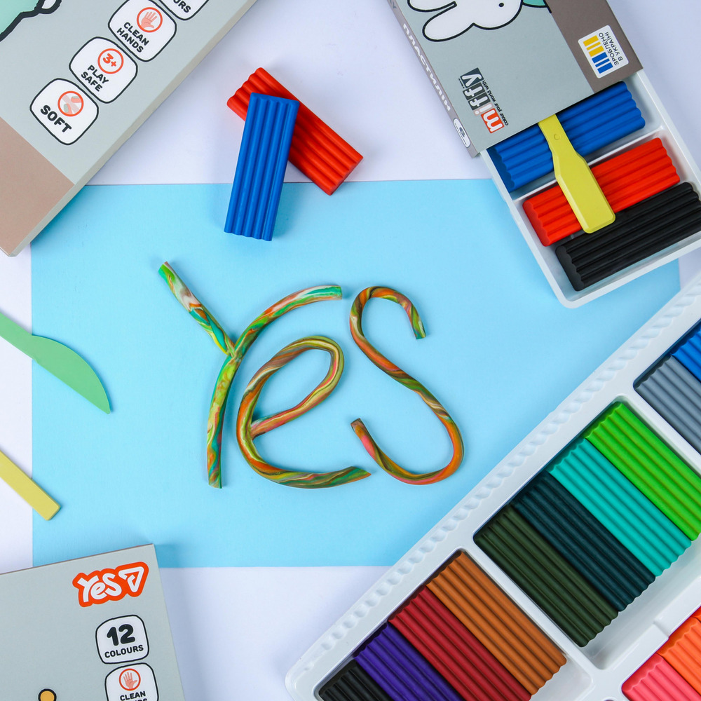 Пластилін Yes Miffy 18 кольорів 360 г 540721. Фото 7