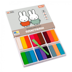 Пластилін Yes Miffy 18 кольорів 360 г 540721. Фото 2