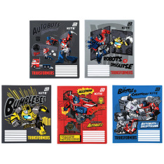 Зошит шкільний Kite Transformers TF26-232, 12 аркушів, клітинка