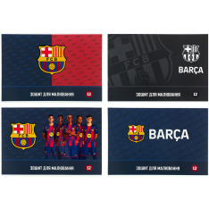 Альбом для малювання Kite FC Barcelona BC26-241, 12 аркушів