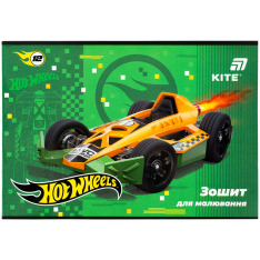 Альбом для малювання Kite Hot Wheels HW26-241, 12 аркушів. Фото 3