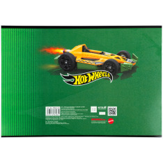 Альбом для малювання Kite Hot Wheels HW26-241, 12 аркушів. Фото 4