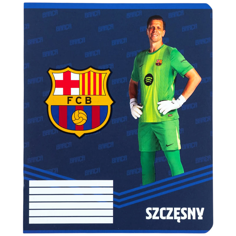 Зошит шкільний Kite FC Barcelona BC26-232, 12 аркушів, клітинка. Фото 12