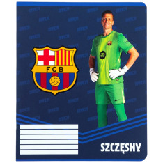 Зошит шкільний Kite FC Barcelona BC26-232, 12 аркушів, клітинка. Фото 12
