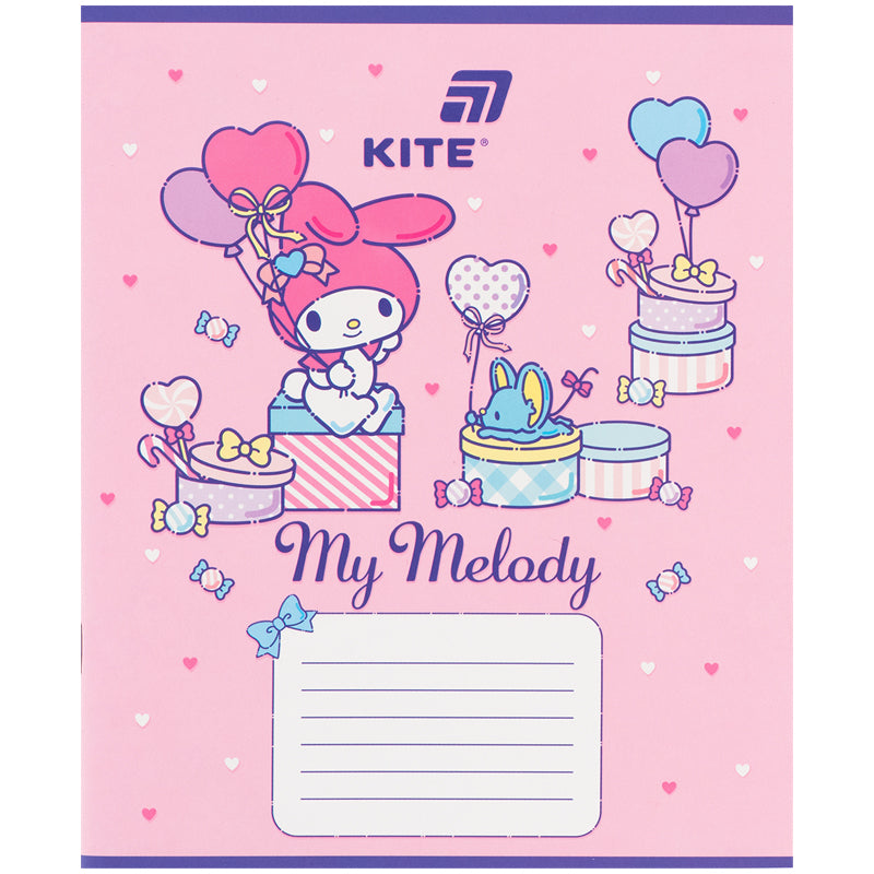 Зошит шкільний Kite Hello Kitty HK26-235, 12 аркушів, коса лінія. Фото 12