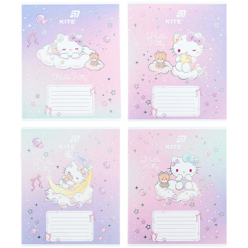 Зошит шкільний Kite Hello Kitty HK26-235-1, 12 аркушів, коса лінія
