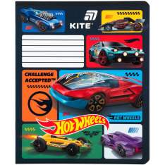 Зошит шкільний Kite Hot Wheels HW26-234, 12 аркушів, лінія. Фото 4