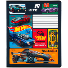 Зошит шкільний Kite Hot Wheels HW26-234, 12 аркушів, лінія. Фото 8