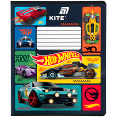 Зошит шкільний Kite Hot Wheels HW26-234, 12 аркушів, лінія. Фото 12