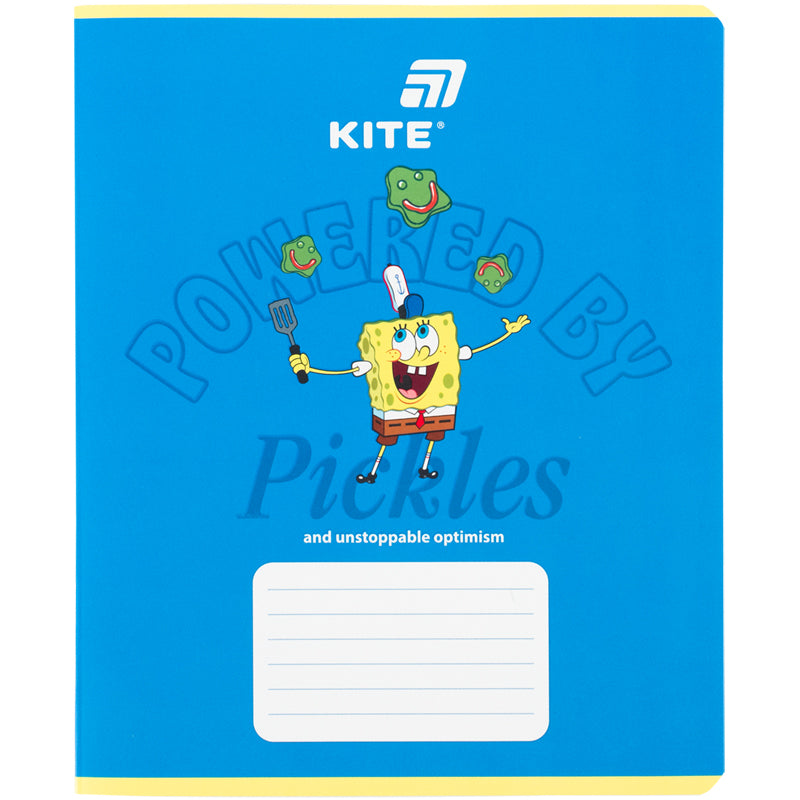 Зошит шкільний Kite Sponge Bob SB26-236, 18 аркушів, клітинка. Фото 12