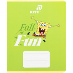 Зошит шкільний Kite Sponge Bob SB26-236, 18 аркушів, клітинка. Фото 8