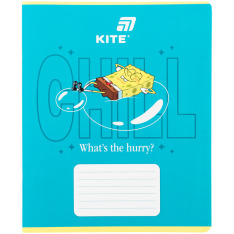 Зошит шкільний Kite Sponge Bob SB26-236, 18 аркушів, клітинка. Фото 10