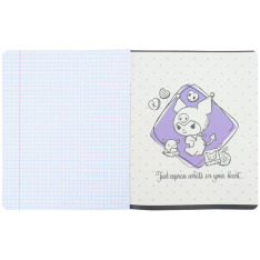 Зошит шкільний Kite Hello Kitty HK26-236-2, 18 аркушів, клітинка. Фото 9