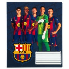 Зошит шкільний Kite FC Barcelona BC26-237, 18 аркушів, лінія. Фото 15