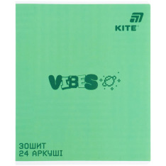 Зошит шкільний Kite One Color K26-239-1, 24 аркуші, лінія. Фото 7