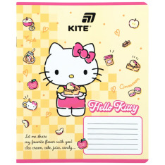 Зошит шкільний Kite Hello Kitty HK26-232, 12 аркушів, клітинка. Фото 12