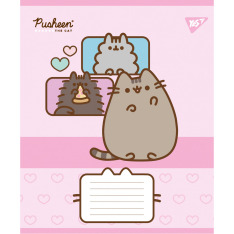 Зошит учнівський шкільний Yes Pusheen Funny А5 12 аркушів лінія 767603. Фото 2
