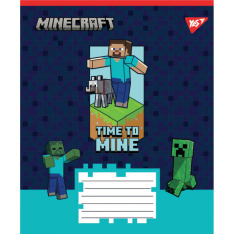 Зошит учнівський шкільний Yes Minecraft Walls А5 24 аркушів клітинка 767568. Фото 6