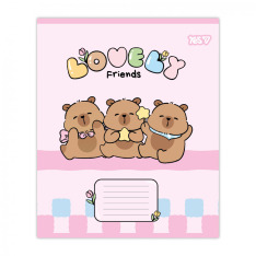 Зошит шкільний Yes Lovely Friends А5 12 аркушів клітинка 768642. Фото 5
