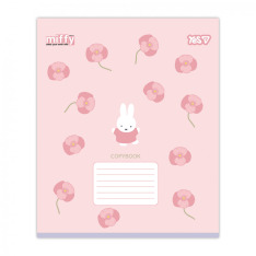Зошит шкільний Yes Miffy Flowers А5 12 аркушів коса лінія 768710. Фото 6