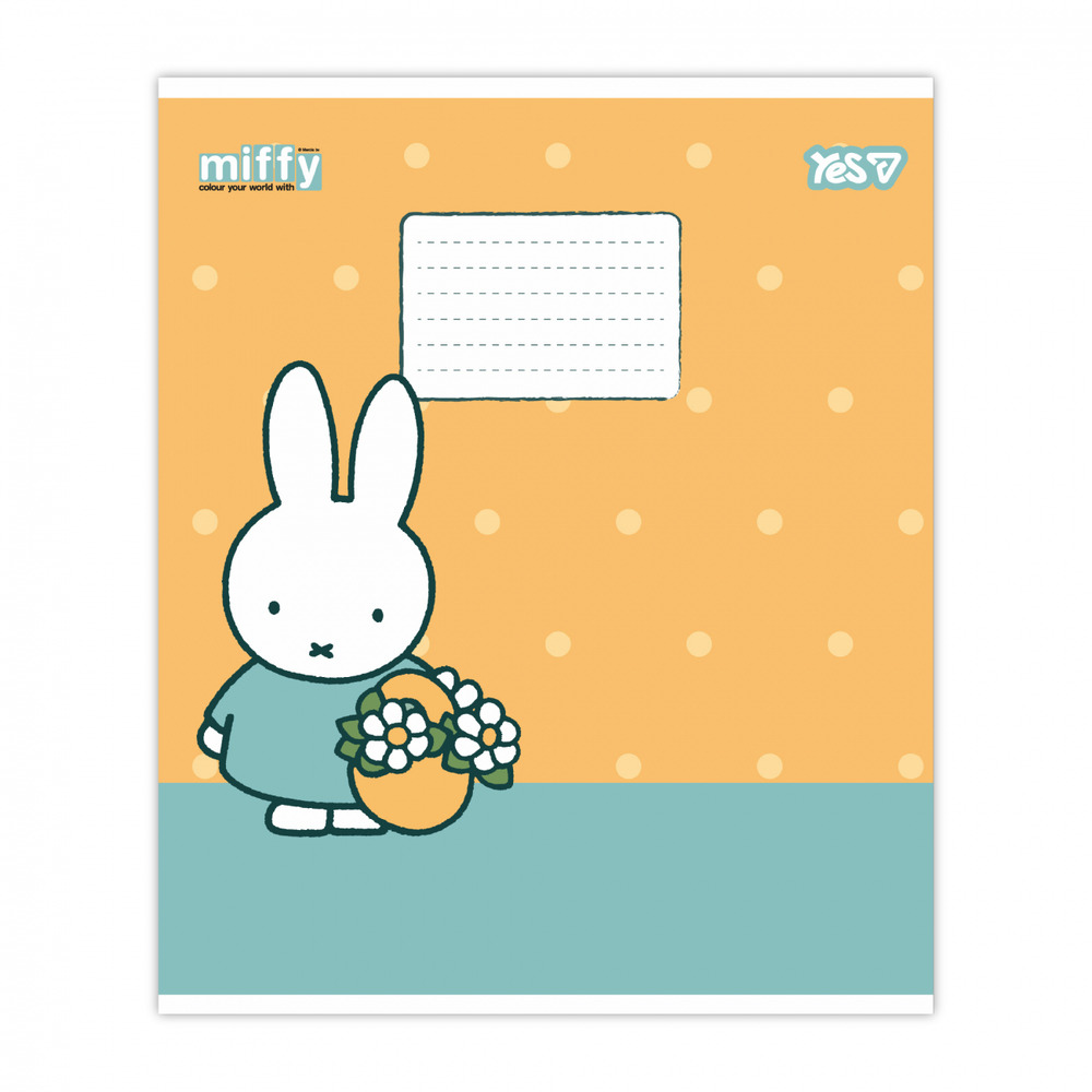 Зошит шкільний Yes My Miffy А5 12 аркушів коса лінія 768653. Фото 4