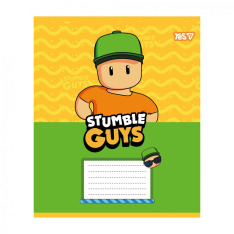 Зошит шкільний Yes Stumble Guys А5 12 аркушів коса лінія 768730. Фото 3