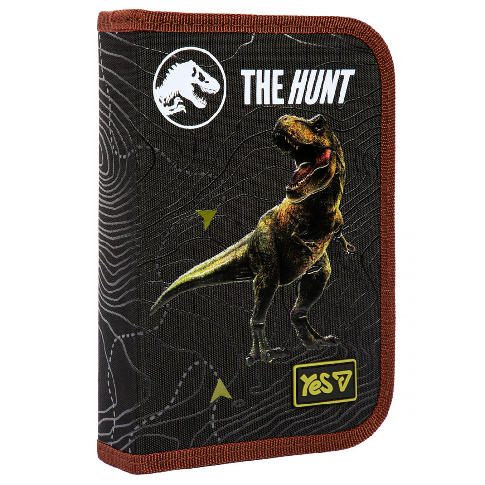 Пенал твердий одинарний без клапана Yes HP-02 Jurassic World. Dino 533726