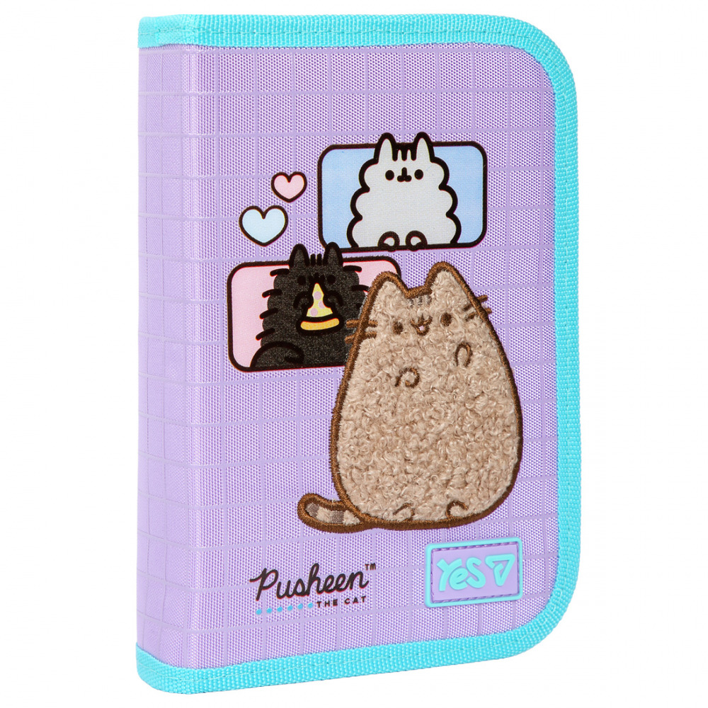 Пенал твердий одинарний без клапана Yes HP-02 Pusheen Summer 533720