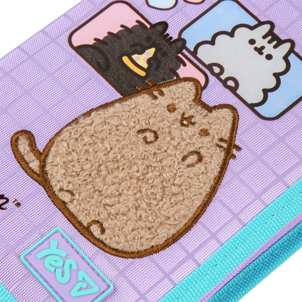 Пенал твердий одинарний без клапана Yes HP-02 Pusheen Summer 533720. Фото 4