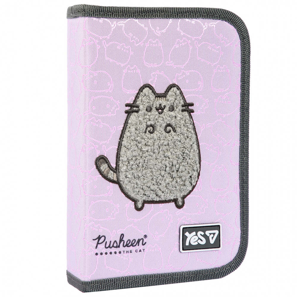 Пенал твердий одинарний з двома клапанами Yes HP-04 Pusheen Delicacy 533741