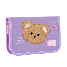 Пенал твердий одинарний з клапаном Yes HP-03 Bear Rules 533728