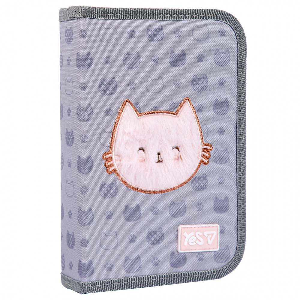 Пенал твердий одинарний з клапаном Yes HP-03 Cat Yes 533868