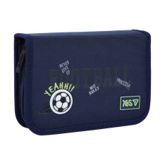 Пенал твердий одинарний з клапаном Yes HP-03 Football 533869