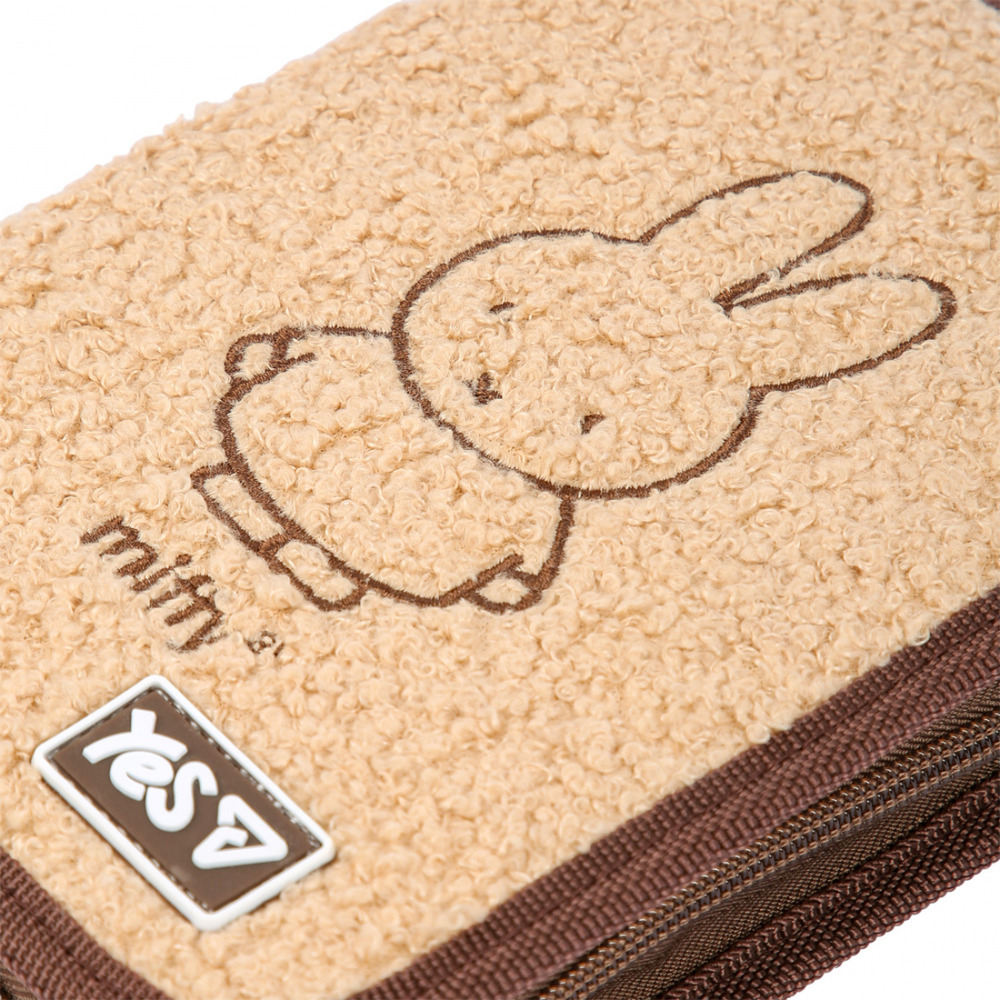 Пенал твердий одинарний з двома клапанами та прозорою кишенею Yes HP-04-N Miffy Bunny 533750. Фото 5