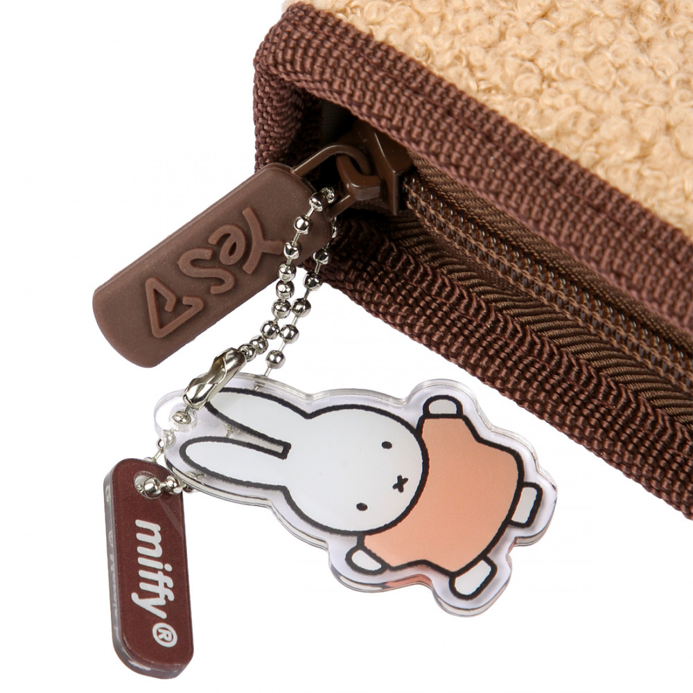 Пенал твердий одинарний з двома клапанами та прозорою кишенею Yes HP-04-N Miffy Bunny 533750. Фото 6