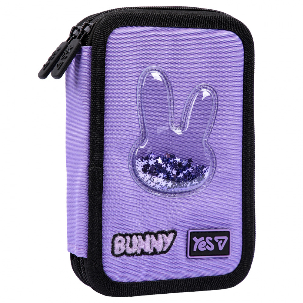 Пенал твердий подвійний Yes HP-01 Shiny Bunny 533708